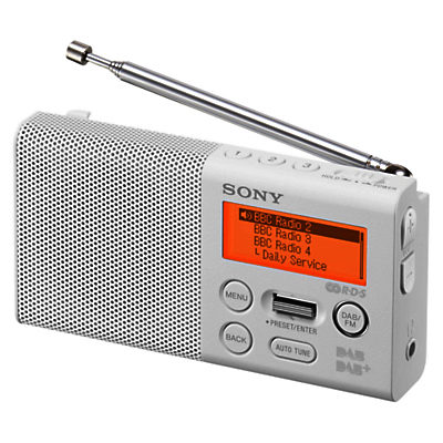 Sony XDR-P1 Portable DAB/DAB+/FM Digital Radio White